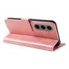 For Samsung Galaxy S25 Case with 2Pcs Tempered Glass WANLONFENG WN Series Calf Texture Leather Phone Cover Big Cutouts