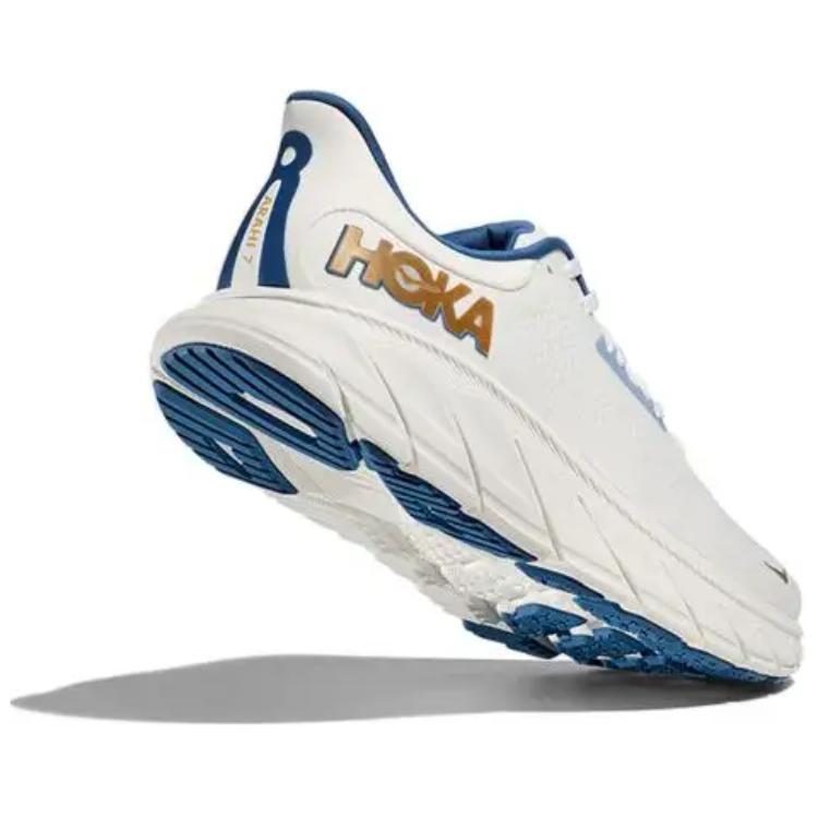 HOKA One One Arahi 7 Pantofi de alergare cu vârf jos moi, confortabili, rezistenți la alunecare, durabili Bărbați Pantofi de alergare Alb 1147850-FTG