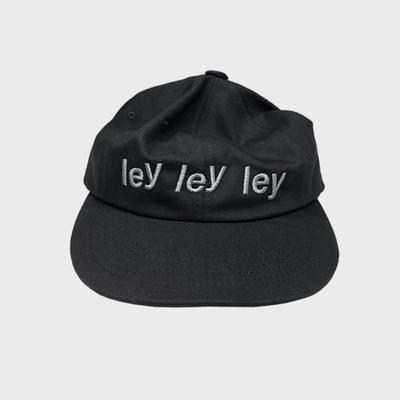 NOUGHT Ley 6-Panel Kappe / Schwarz