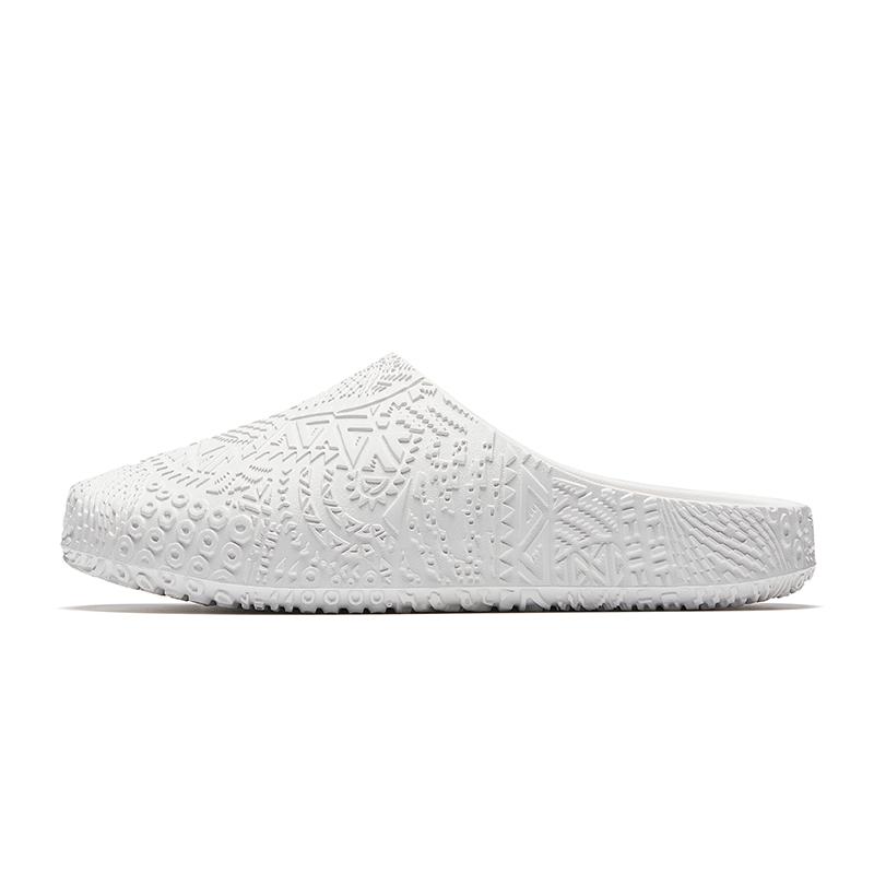 Anta Hela Slide Sandali Slip-On Comodi Casual ad Asciugatura Rapida Uomo Calzature Bianco 112531801-1