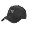 Eagle Logo Washed Cotton Baseball Cap Unisex Adjustable Hat with Embroidered Badge for Daily  Outdoor