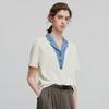 Women's Color-block Polo T-shirt