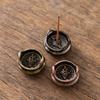 Mini Incense Burner Household Indoor Sandalwood Burner for Buddha Worship Antique Incense Burner