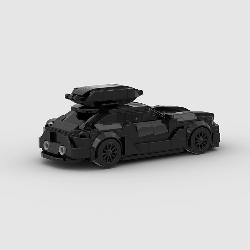 Oblek Thug Rs6 Sportovní auto Stavebnice Kombi Závodní auto Model Sestavitelná hračka Kompatibilní sada