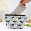 Multifunctional 3D Linen Makeup & Coin Bag with Large Capacity
