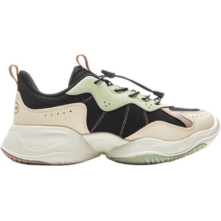 Li Ning Kids Sports Lifestyle Series Alien Versatile Comfortable Rebound Low-Top Casual Shoes Unisex sneaker Gray Black YKCV250-3