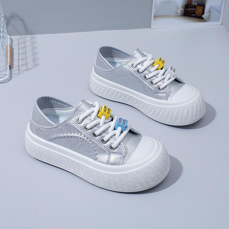 

ins корейская версия новой обуви для папы, для девочек, весна 2025, для студентов, для бега, для спорта, толстая подошва, высота, повседневная, уличная, снимок XT171 40 серый