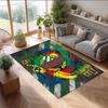 Rapid Wien FC Soccer Football Pattern Soft Area Rug Non Slip Indoor Floor Carpet Sports Decor Mat for Bedroom