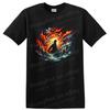 Uzumaki Anime T Shirt W/ Cosmic City Lightning Graphic Tee Gift Idea