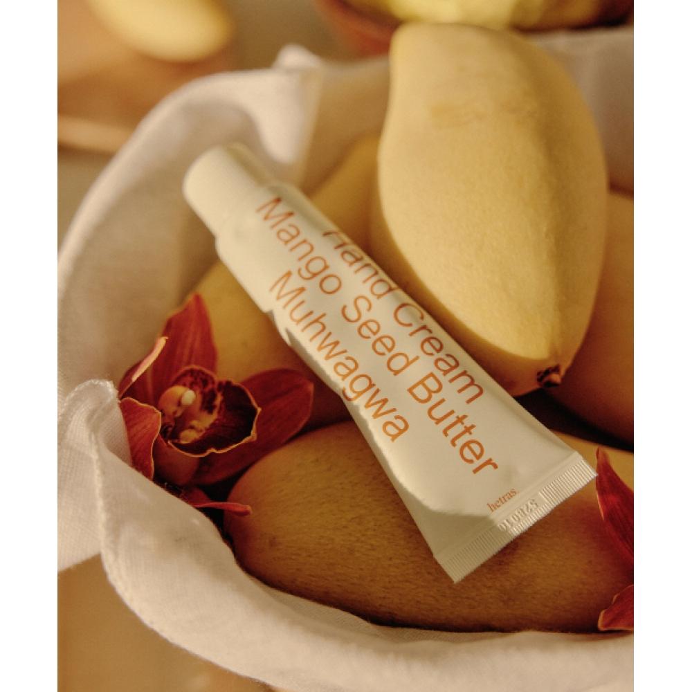 Hetras Beauty  Dust Bag Gift  Perfume Hand Cream 50ml 1 Pack + Mango Seed Butter Lip Essence 2 Pack