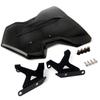 Schwarzer Windschild-Deflektor für Yamaha MT-09 2017-2019