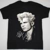 Billy Idol Signature Music Shirt Rock Band Concert Tour Fan Tee Unisex S-5XL