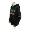 Used 9539 Logo Lipstick Hoodie 743404 XJFIX 1082 7846 XXS Zippered Short Sleeve 2-Way Interlocking G Cotton Black