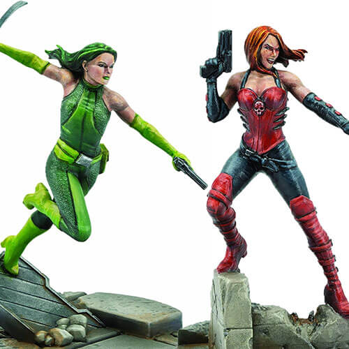 Marvel Crisis Miniatures Game (Sin and Viper)