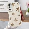 Soft Phone Cover Case for Samsung Galaxy A14 A16 A15 A21s A11 A13 A52 A12 A04 A22 A23 A53 A03 A06 A05 A33 Leopard Star Design
