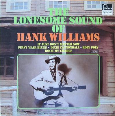LP Record HANK WILLIAMS - The Lonesome Sound Of Hank Williams 9291003 Fontana Netherland Folk Used
