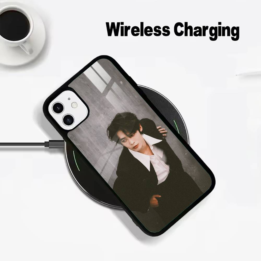actor-Yu Shi Phone Case For IPhone17 16 15 14 13 12 11 Pro Max 16/15/14Plus Wireless Charger Cover Funda