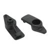 10411051 Pair Car Sun Visor Clip Bracket Holder Black 10411051 Replacement for  C5 1997‑2004 Sun Visor Mount Bracket