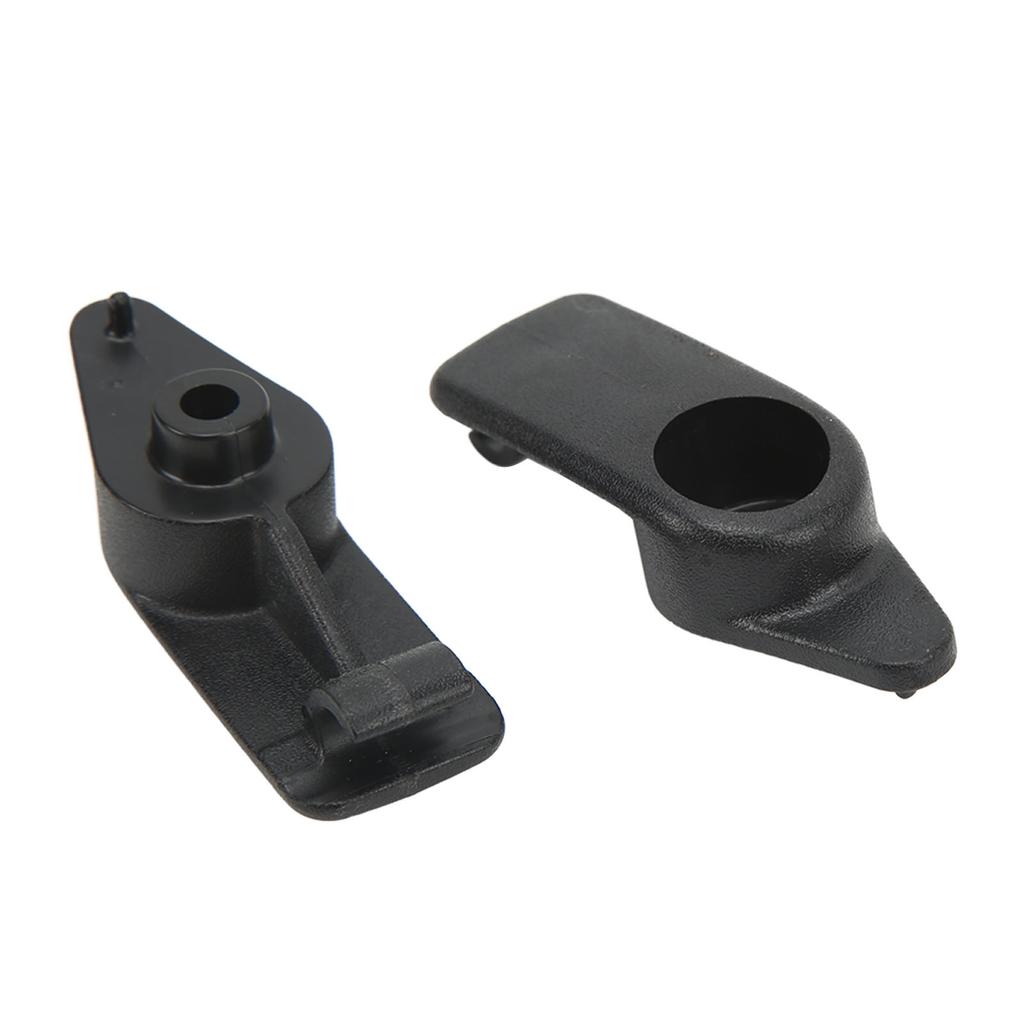 10411051 Pair Car Sun Visor Clip Bracket Holder Black 10411051 Replacement for  C5 1997‑2004 Sun Visor Mount Bracket