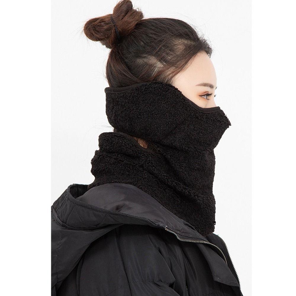 Neck Warmer Windproof Face Mask Neck Tube Scarf Women Scarf Winter Neck Mask Cycling Face Scarf