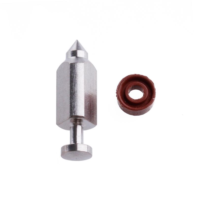 

Новый комплект седла иглы поплавкового клапана карбюратора для Briggs & Stratton # 398188 Carb серебряный