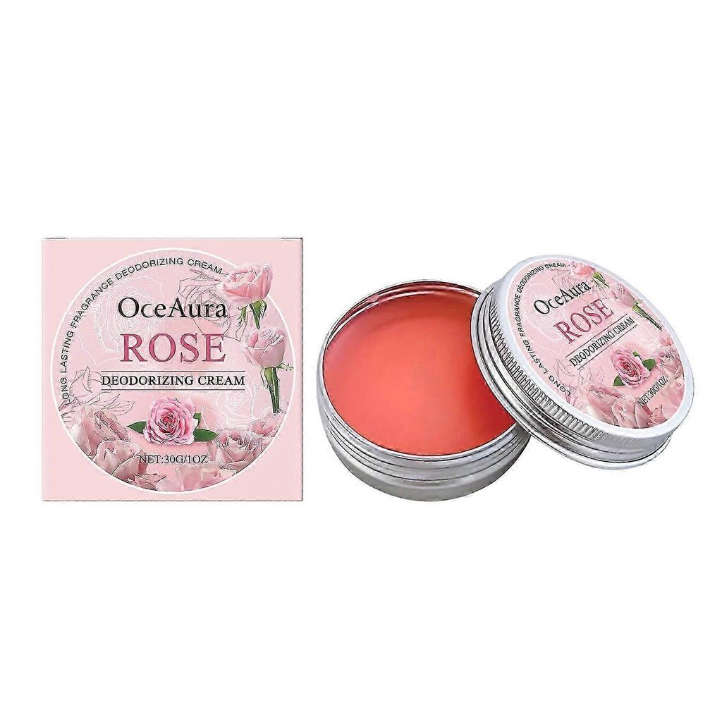 Oceaura Rose Body Cream Deodorizes, With A Gentle Formula Of Peony And Lily Plant Extracts. It Is Portable, Refreshing And Non-Sticky