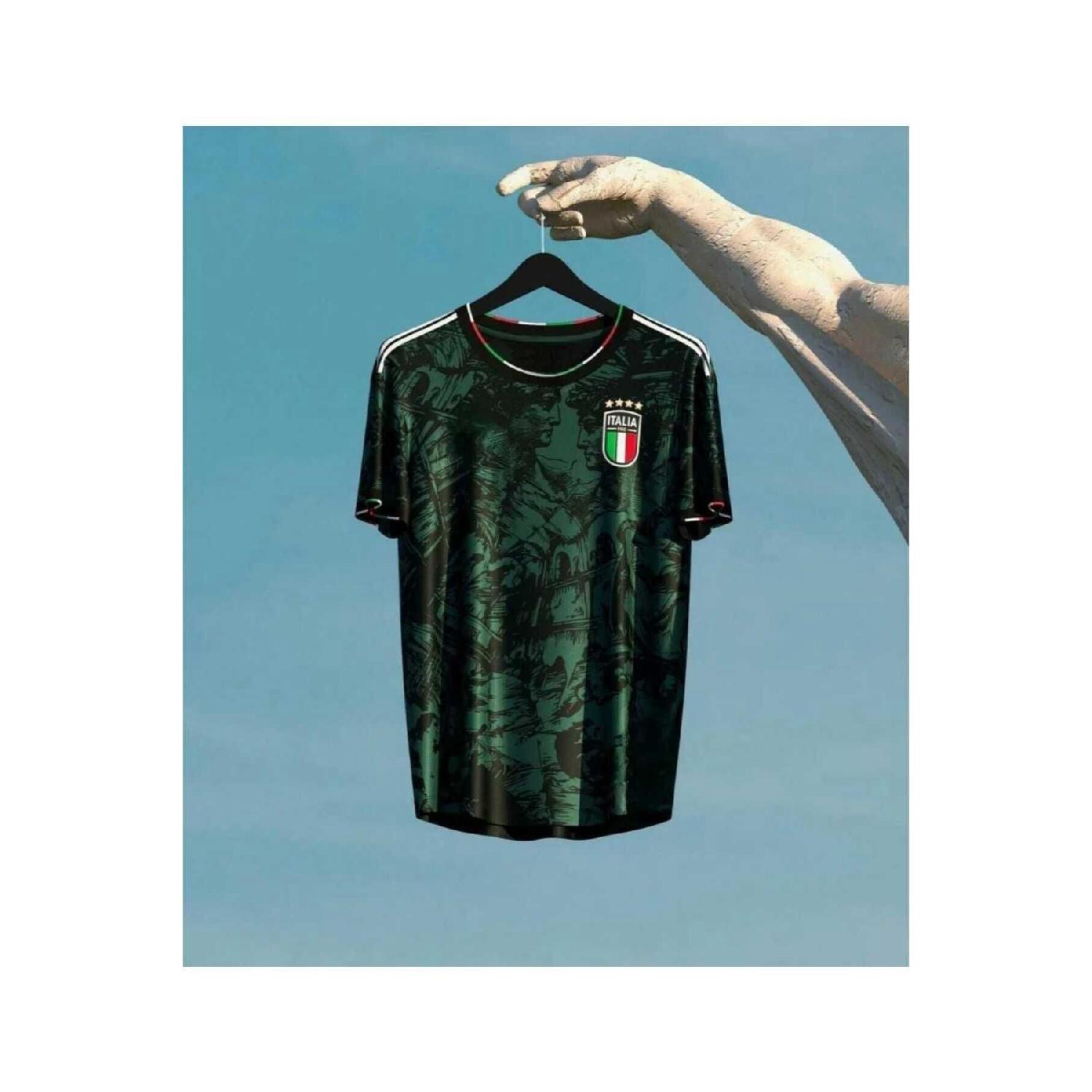 

Italy 2023/24 New Season Special Concept Jersey With Michelangelo Design S зелёный