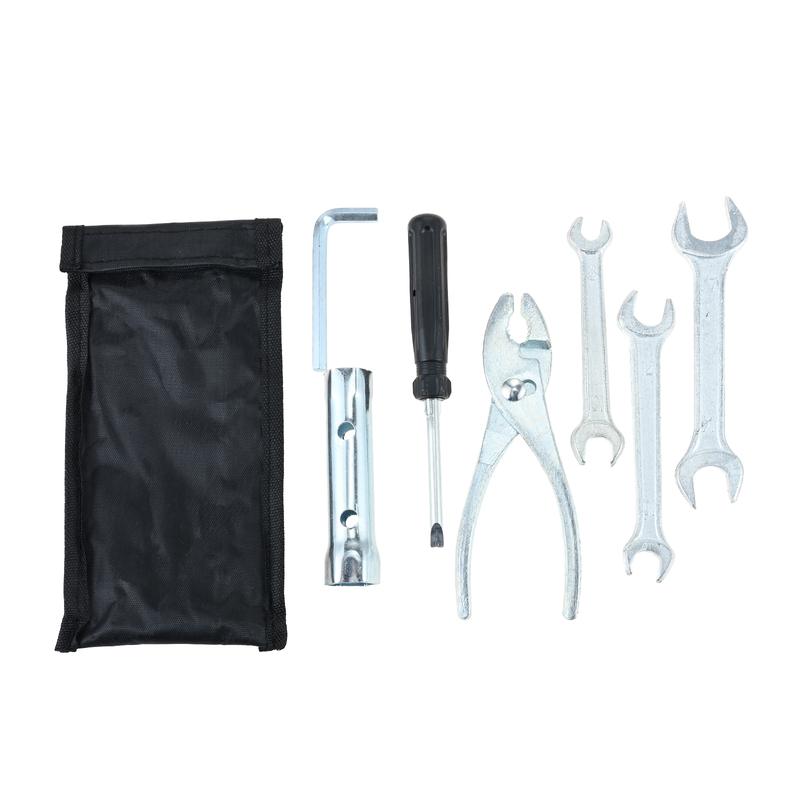 Metal Universal Motorcycle Repair Tool Set Screwdriver Sleeve Wrenches Pliers Spark Plug Socket Tool Kit for Honda Suzuki Yamaha