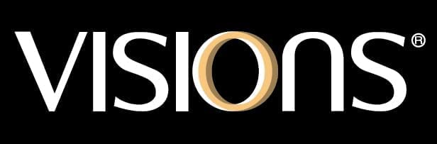 Visions Frying Pan, 20cm, Induction Compatible, Black, Gold Coating, CP-1746