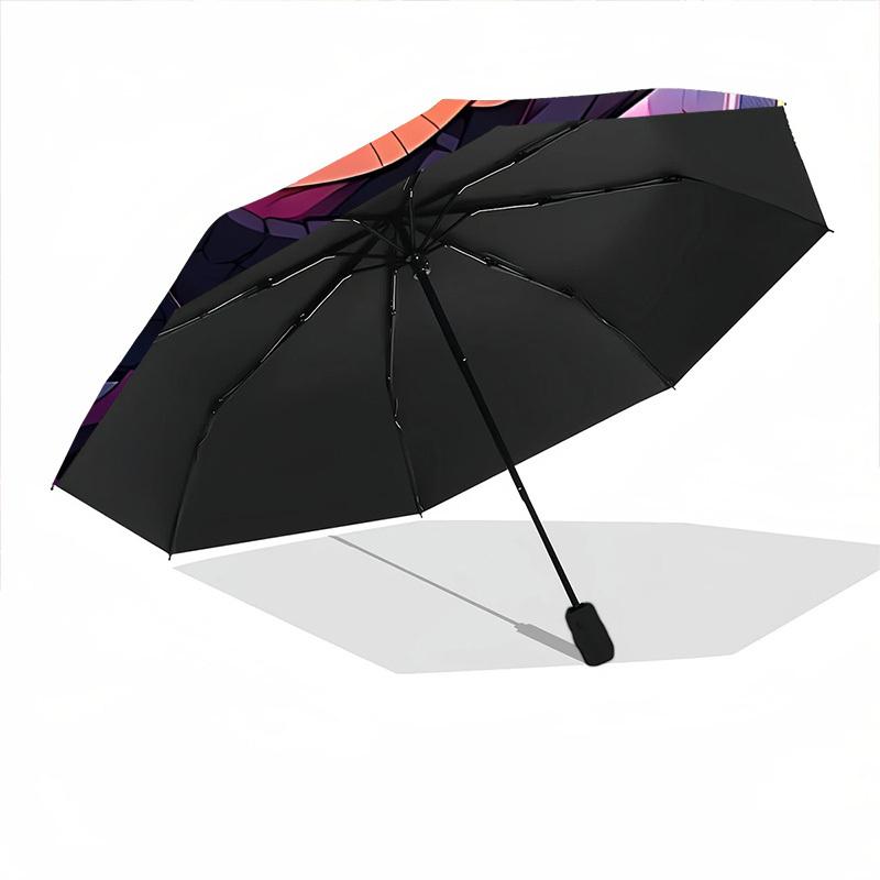 1pc Naruto Anime Automatic Open/close Folding Portable Umbrella with 8-Rib Structure for Women/Men, All-Season Use  a0901107