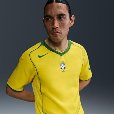 Nike Brazil Reissue S/S Jersey Yellow/Green M