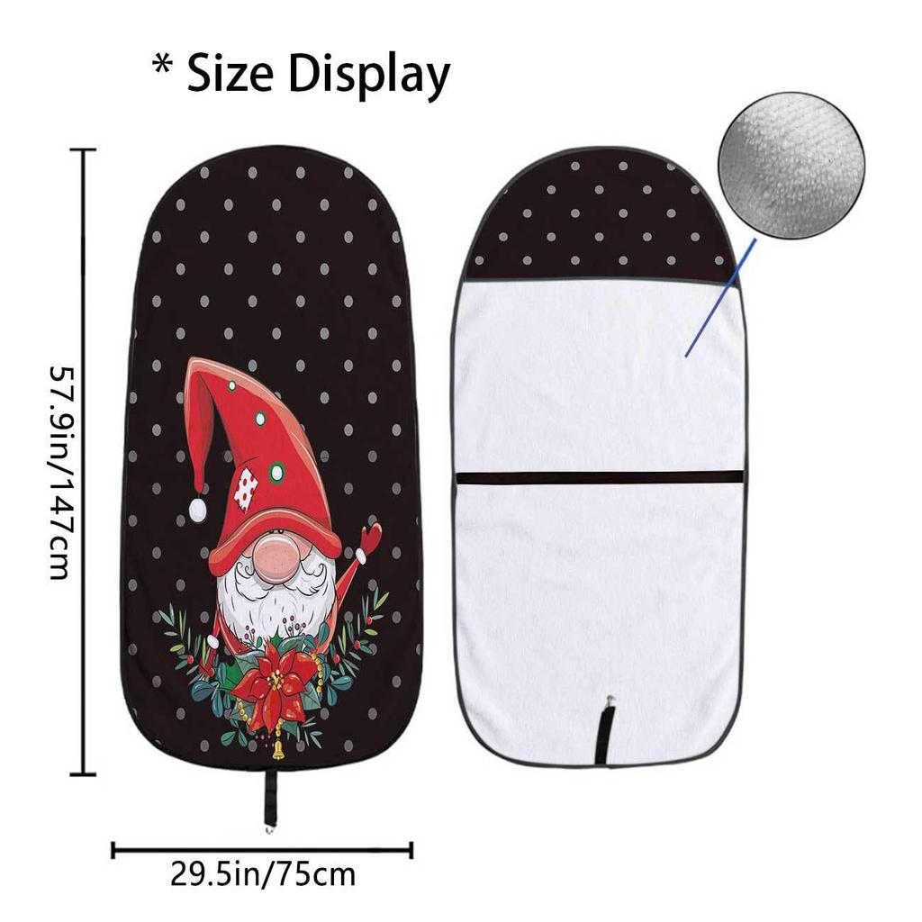 Universal Car Seat Towel Cover for Front Seat - Gym & Workout Ready, All-Season Protection