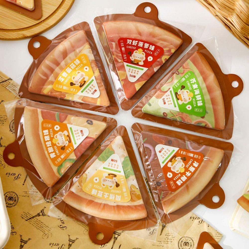 

Reminder Note Pizza Memo Pad Message Paper Pizza Sticky Note Bookmarks Stationery Pizza