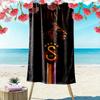 Galatasaray S Print Beach Towel, Large Soft Quick Dry Towel for Beach Camping Swimming