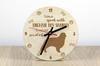 King Charles Spaniel, English Toy Spaniel – Clock with dog, wooden clock with engraving | Art-Dog