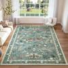 Elegant Plant Insect Print Area Rugs Carpet for Living Room Modern Soft Bedroom Non-Slip Rug Kitchen Table Floor Mat Doormat