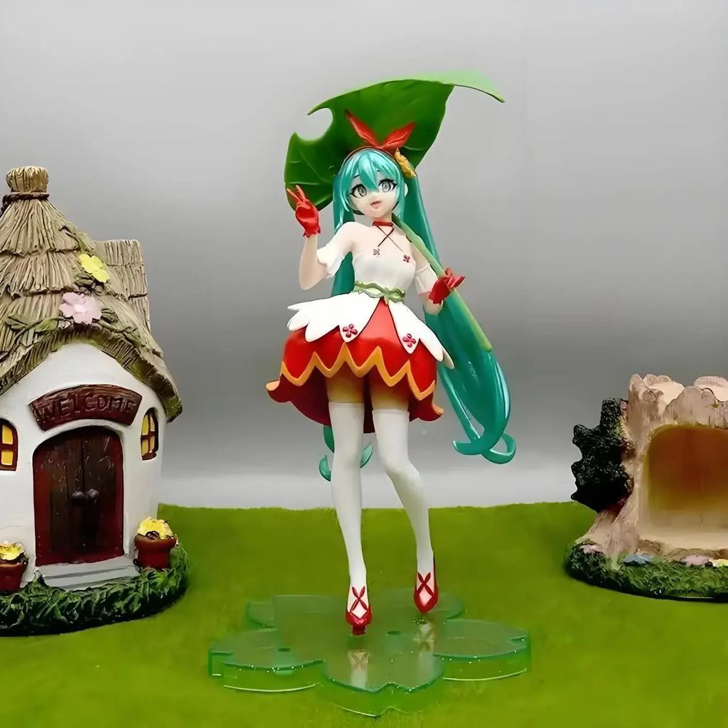 19cm Sexy Actions Anime Miku Resin Figure Cat That Wears Shoes Fairy Tale Wonderland Kawaii Girl Figure Japanese Dolls Classic