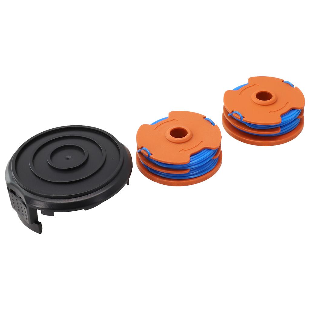 Cap Cover Spool Line 2x5m Accessories Fittings Kit Replacement Grass Trimmers String Trimmers For Ozito LTR 529U