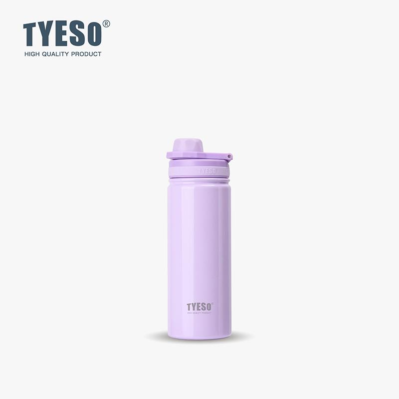 Tyeso Thermos Water Bottle Stainless Steel Portable Sport Vacuum Flask Keeps Cold and Heat Thermal Mug Car Insulated Tumbler Cup