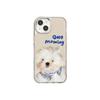 Funny Early Rising Puppy Suitable for iPhone17PorMax Mirror Phone Case 16 Apple 14 Large Hole 13/15