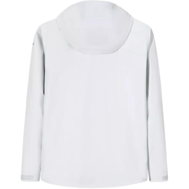 Anta Comfortable Versatile Hiking Jacket Windproof Water-Resistant Women Jackets Millet-White 162510602-1