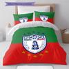 C.F. Pachuca Pattern Bedding,Quilt Set Quilt Cover Pillowcase Home Birthday Gift (1 * duvet cover + 2 * pillowcase, without core)