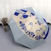 1pc Cat Decor Automatic Opening/closing Umbrella, Reinforced 8-Rib Construction, Compact Travel Umbrella Yy250808209