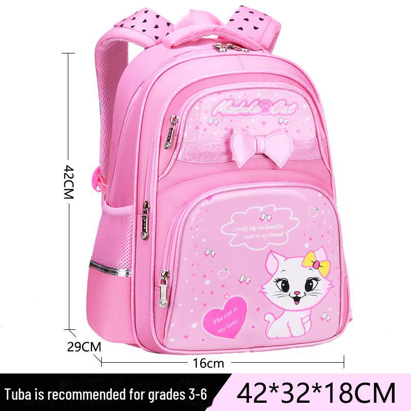 Korean Schoolbags for Girls: Cute Backpacks for Primary Students Ages 6-12, Grades 1-6