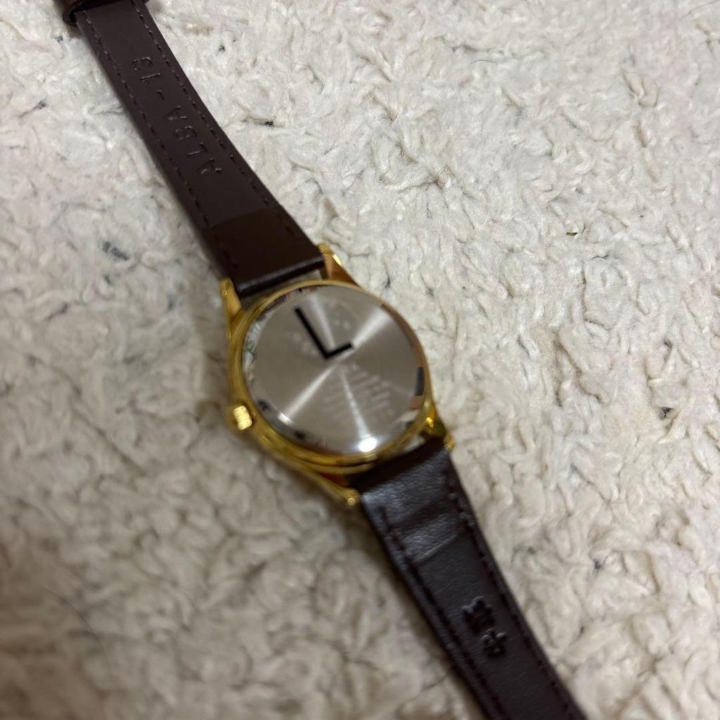 Used ALBA My Neighbor Totoro Watch Gold Brown