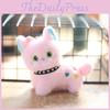 Cute Cat Mini Plush Keychain Backpack Charm Pp Cotton Stuffed Toy Gift Girls