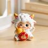 Resin Year of The Goat Ornament Cute Design Mascot Ornament Zodiac Figurines  Spring Festival