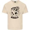 Stay Single Anti Valentines Singles Day Skull Unisexs Light Cotton TShirt