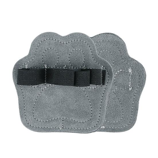 1 Pair Cat Paw 4-Finger Anti-Slip Workout Grips Faux Leather Palm Protection Weight Lifting Dumbbell Deadlift Pull-Up Grippers Gym Training