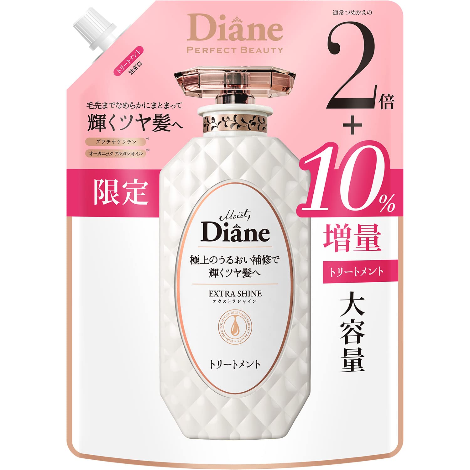

Лечение Цветочно-ягодный аромат Perfect Beauty Extra Shine Сменный блок Большая емкость 726 мл [Увеличение на 10%] [Блестящие волосы] &